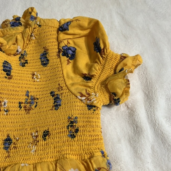 Janie and Jack The Hannah Floral Smocked Dress - Picture 11 of 11